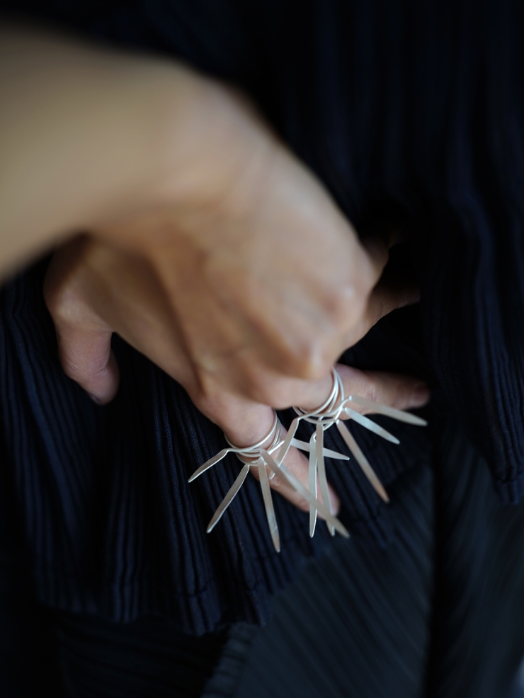 GUAN-Miao crown ring set (3p/set)