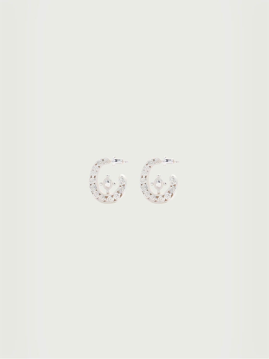 Redemption circle earrings