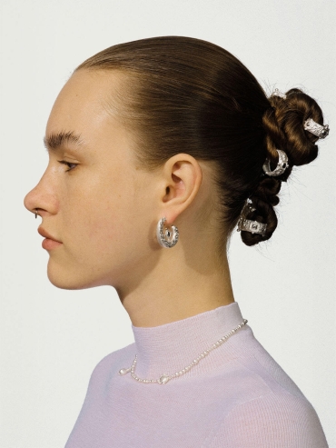 Redemption circle earrings