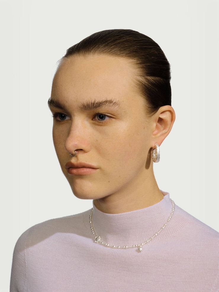 Redemption circle earrings