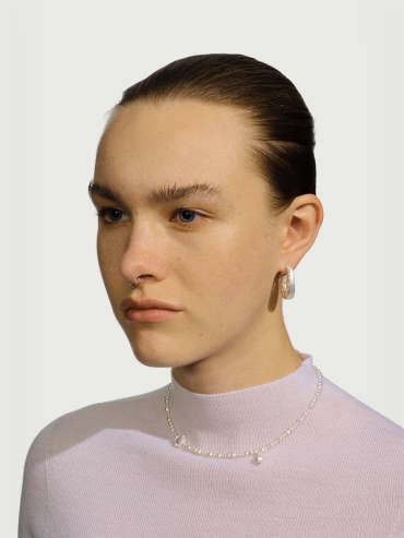 Redemption circle earrings