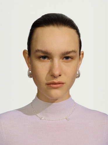 Redemption circle earrings