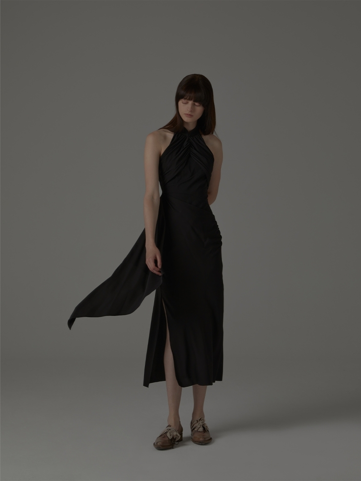 ELYWOOD Black Sleeveless Dress