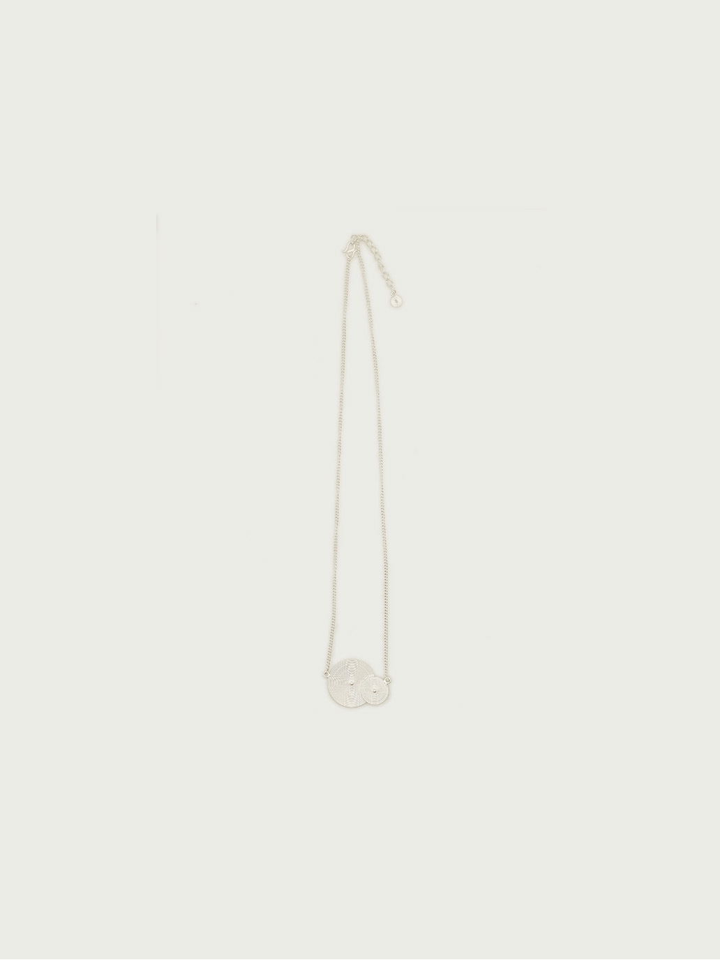 Double wutuo pendant necklace