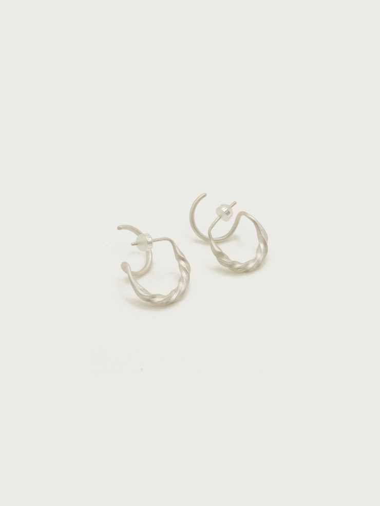Double Hooks Cuff&Earrings