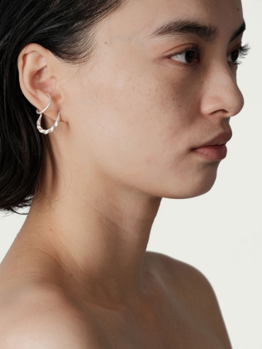 Double Hooks Cuff&Earrings