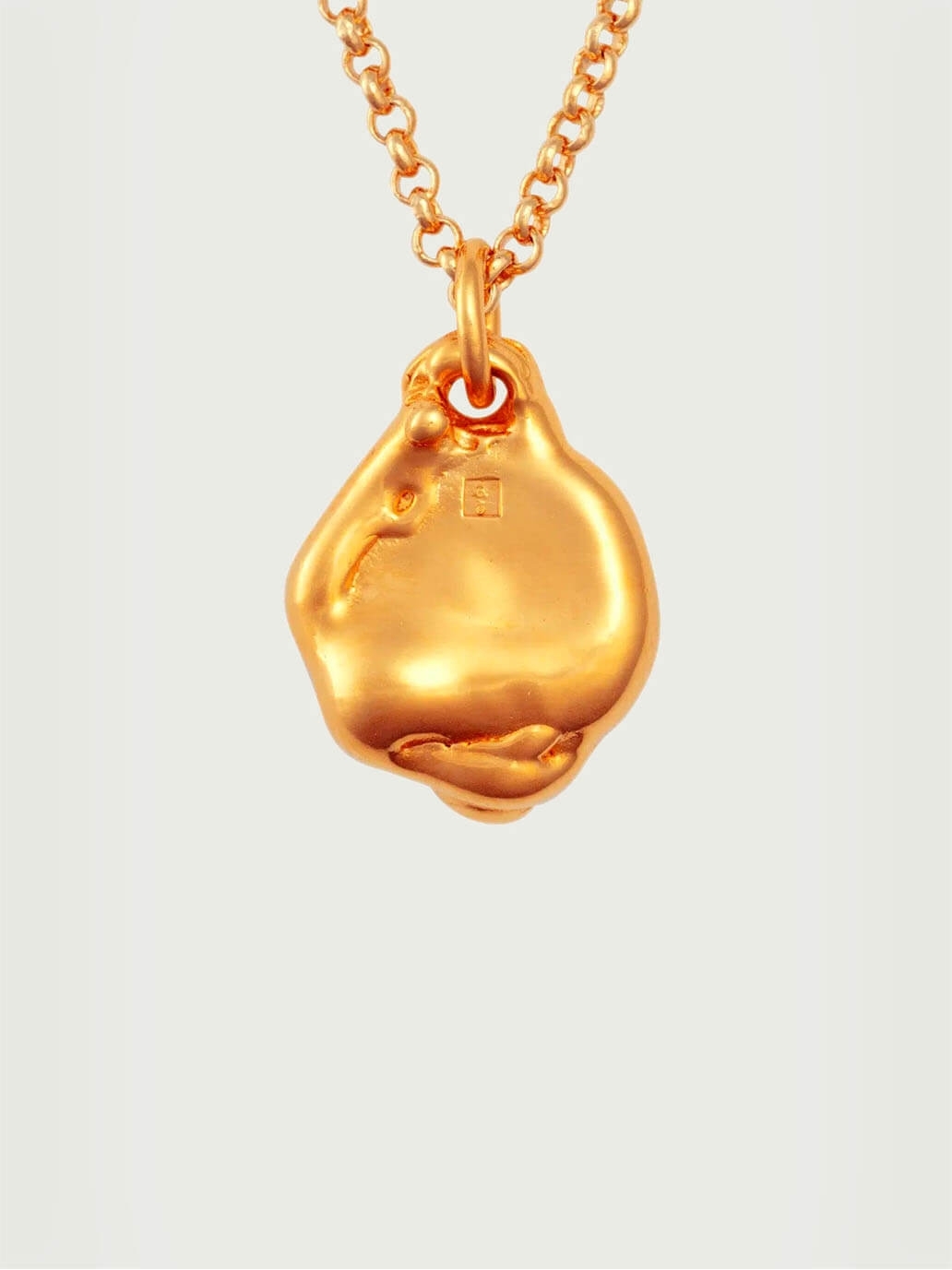 Gold Médaillon Perdu Necklace