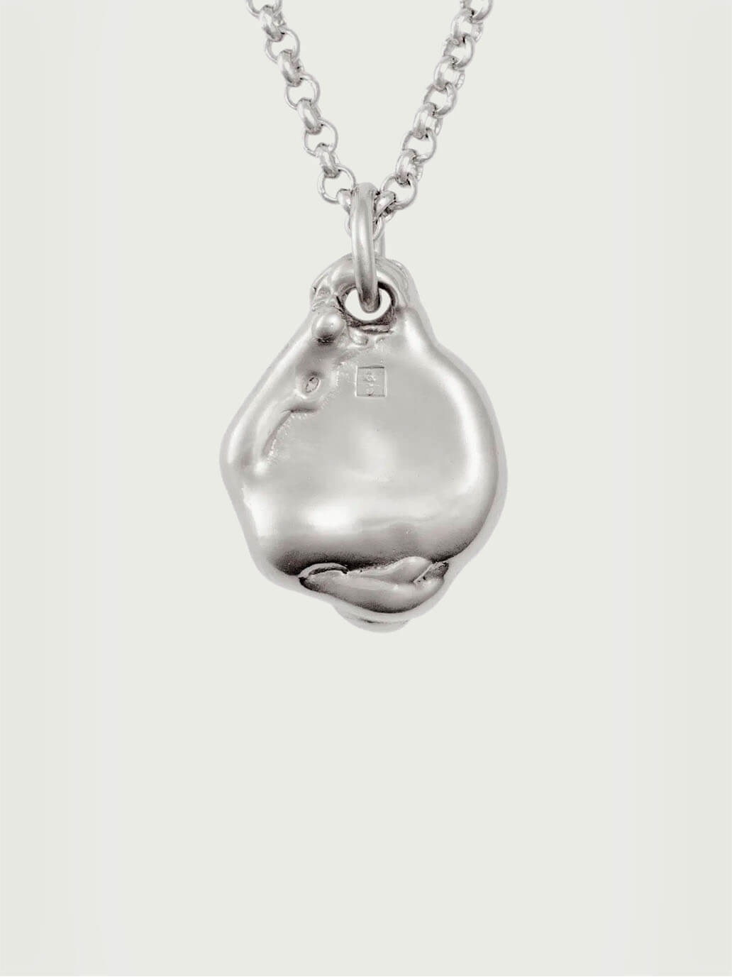 Silver Médaillon Perdu Necklace