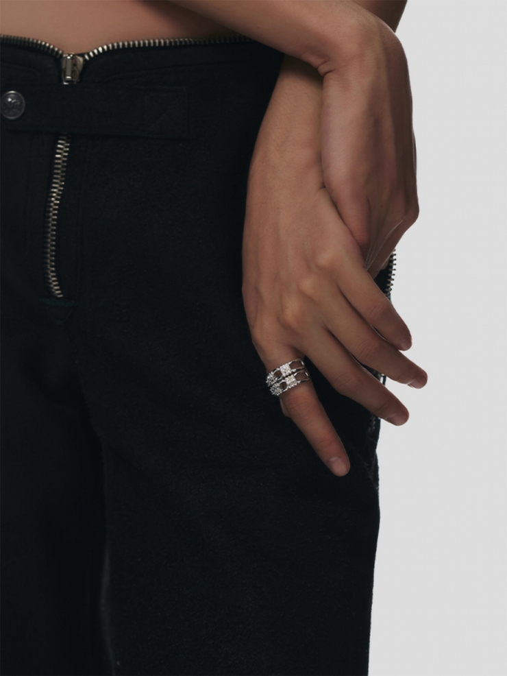 ATELIER SÓ Double Karat Diamond Ring
