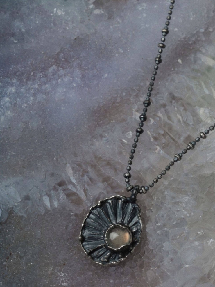 Black Moonlight Necklace
