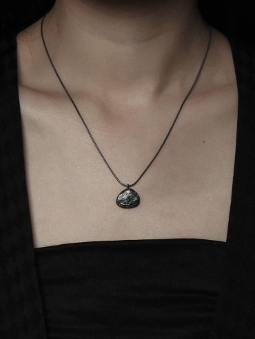 Black Ocean Shadow Necklace