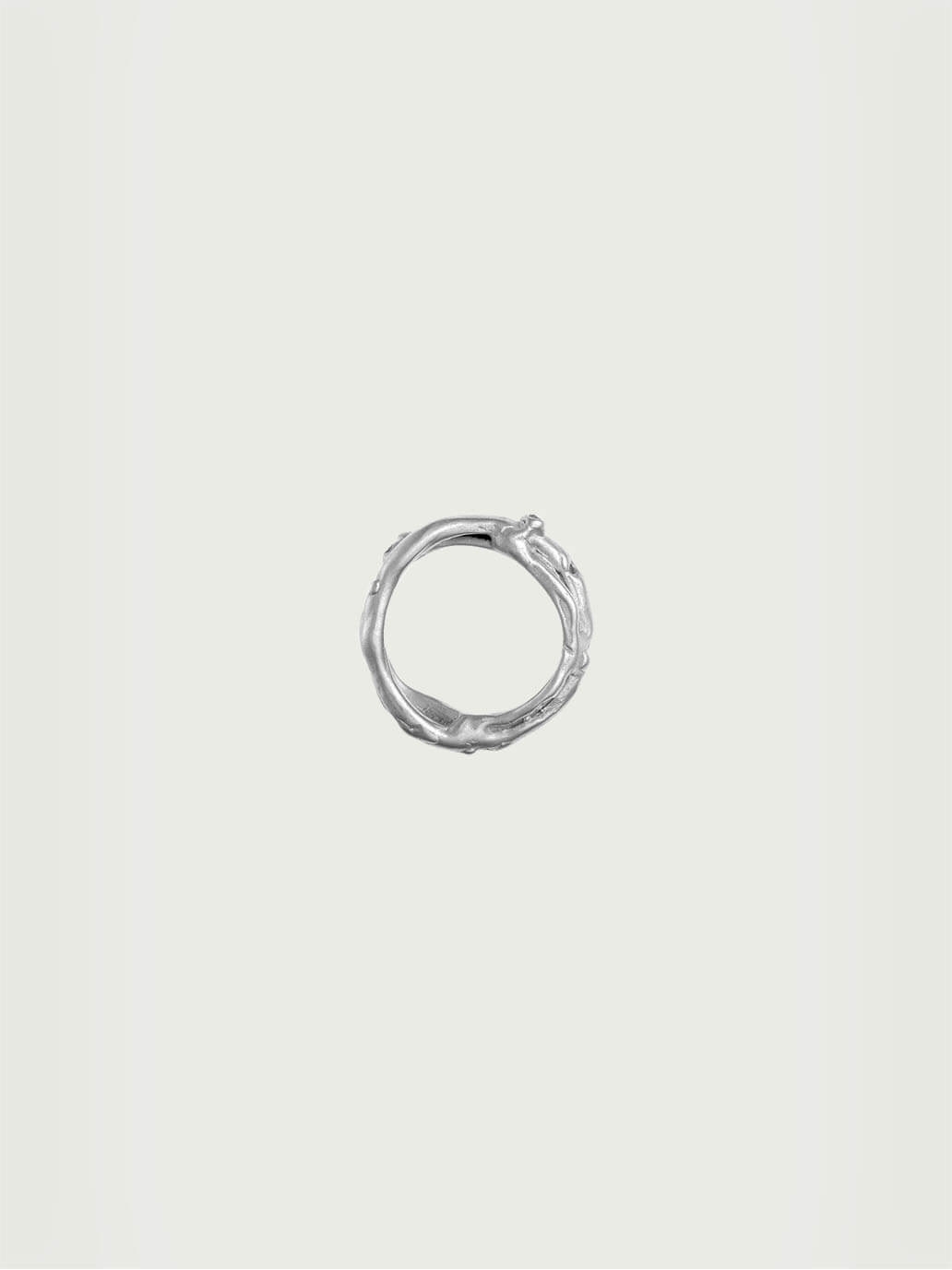 Silver Nœuds Marins ring