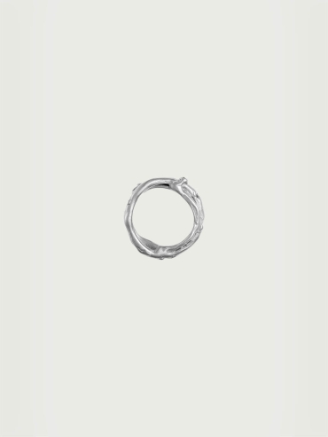 Silver Nœuds Marins ring