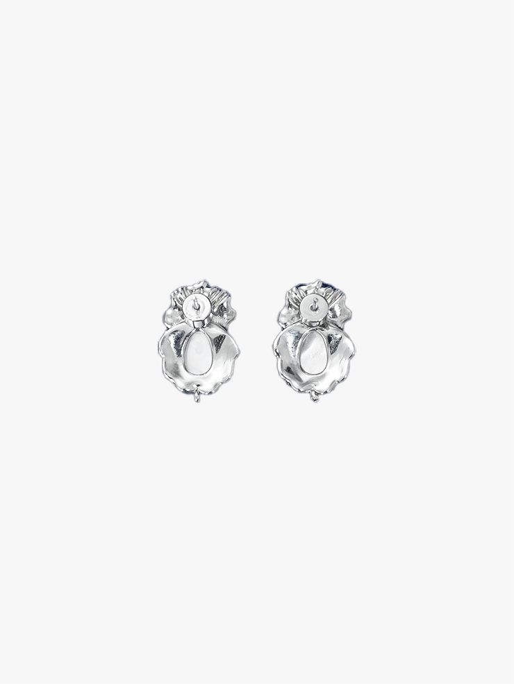 ATELIER SÓ X DEEPMOSS Shell Textured Flower Earrings