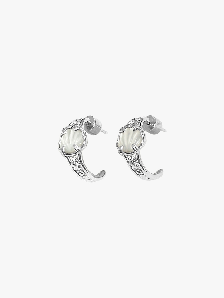 ATELIER SÓ X DEEPMOSS Shell Inlaid Earrings
