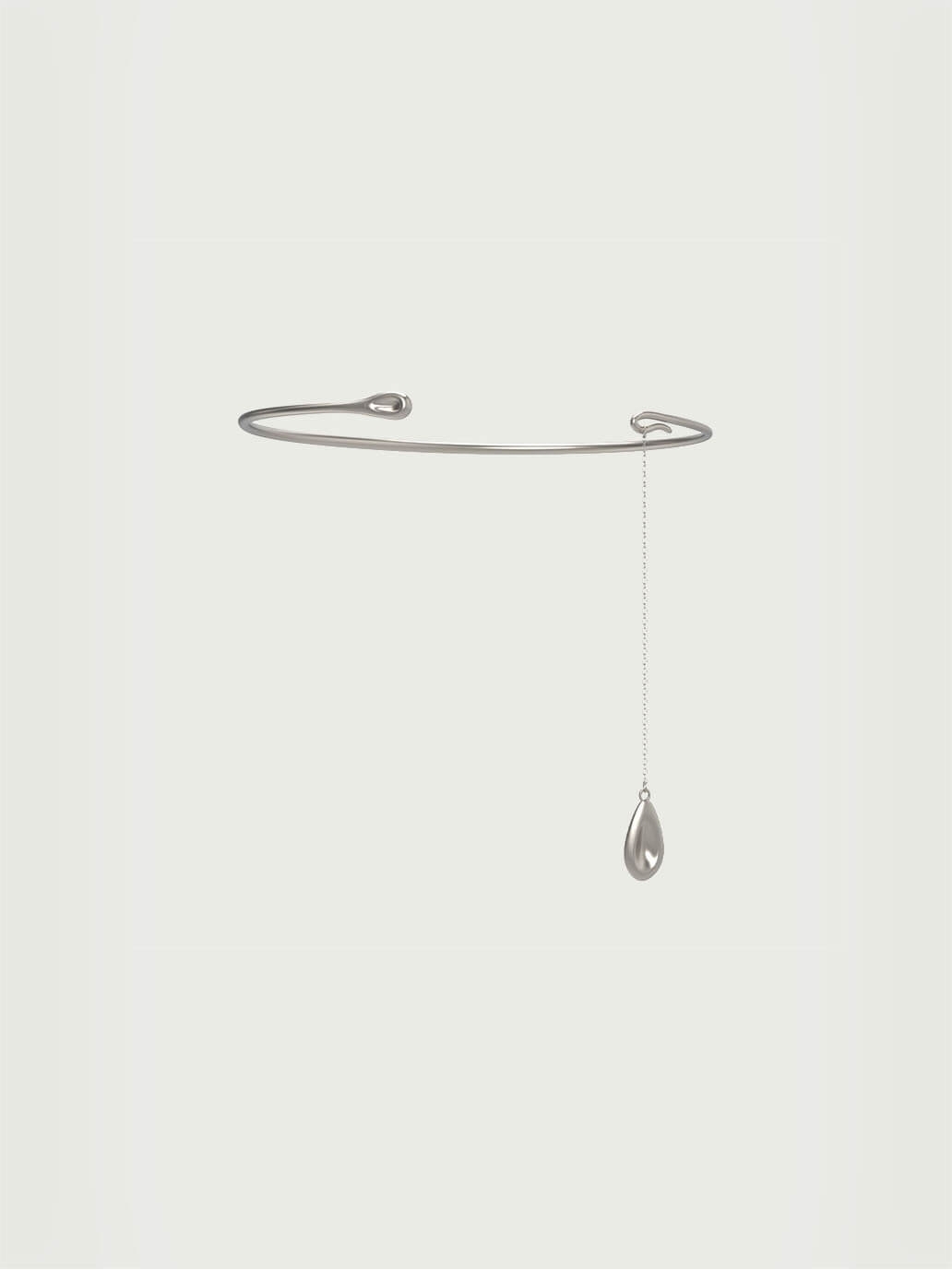 Silver Mood Pendant Necklace