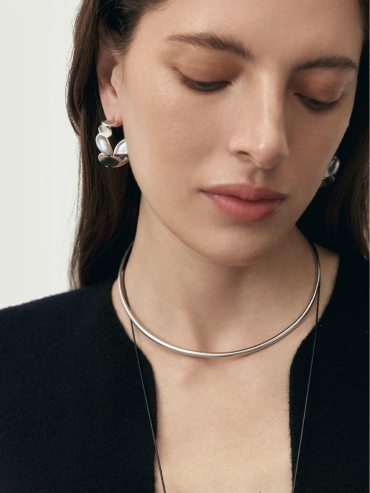 Silver Mood Pendant Necklace