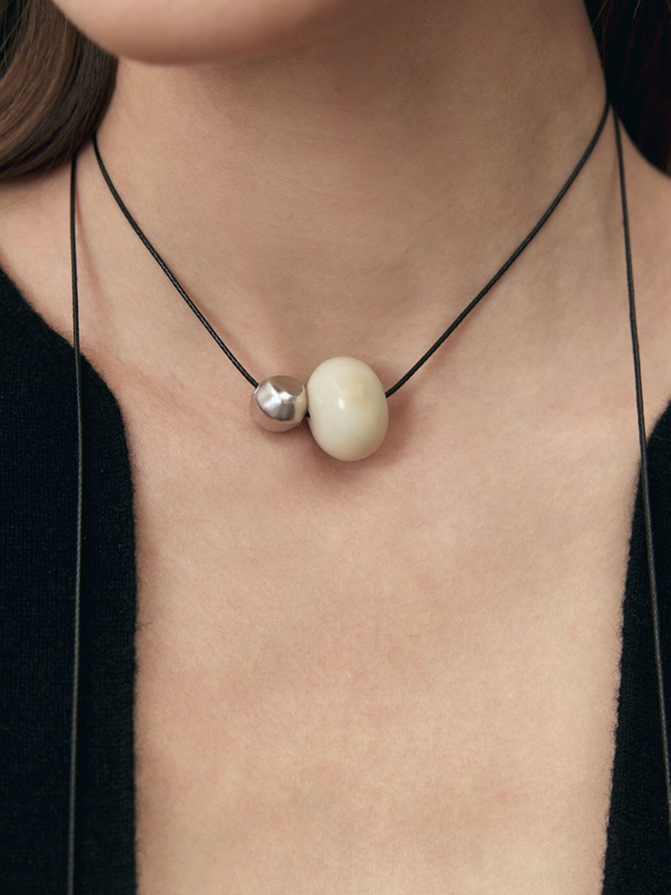 Silver Mood Pendant Necklace