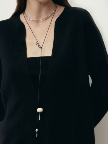 Silver Mood Pendant Necklace