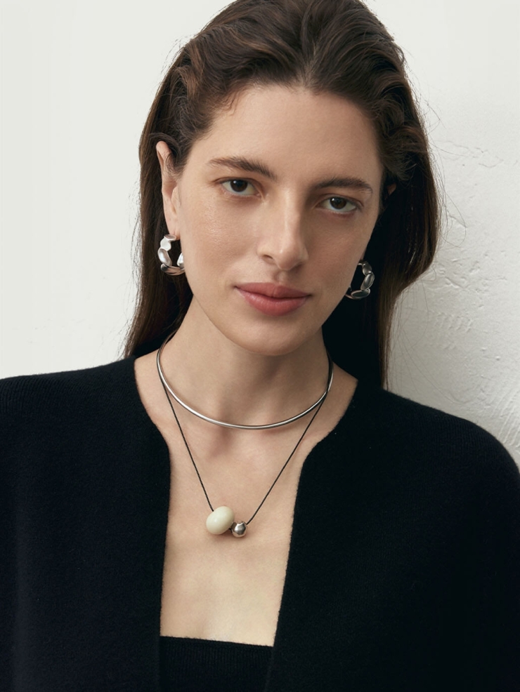 Silver Mood Pendant Necklace