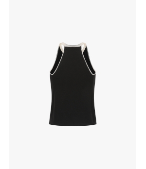 SWAYING Black Basic Tank Top