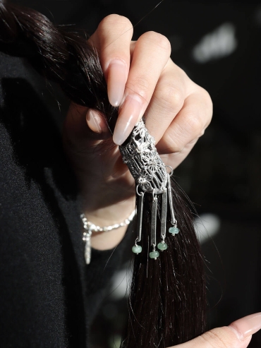 Miao Mushroom Hair Hook