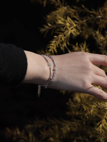 Little Bamboo Joint Jade Necklace