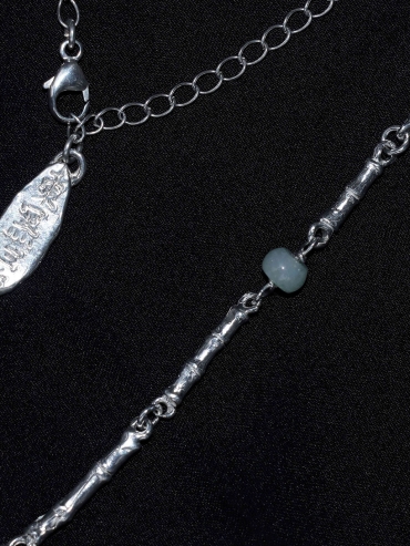 Little Bamboo Joint Jade Necklace