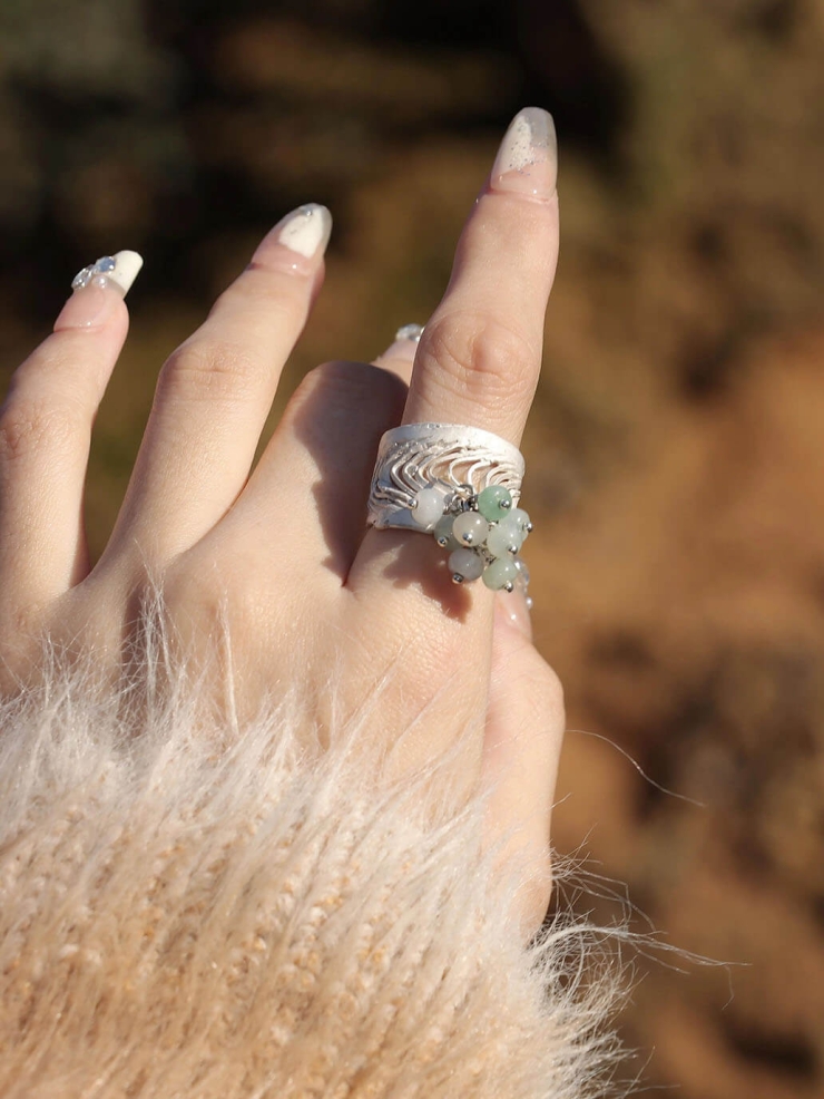 Grapes on the Wall Ring