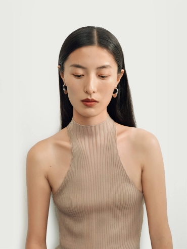 Silver Echo Earrings