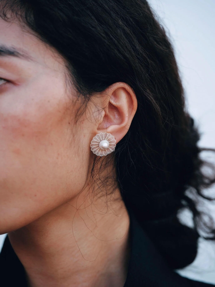 Mapuche Detachable Horsehair Earrings