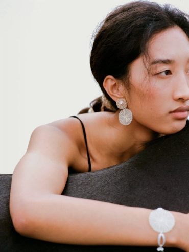 Mapuche Detachable Horsehair Earrings