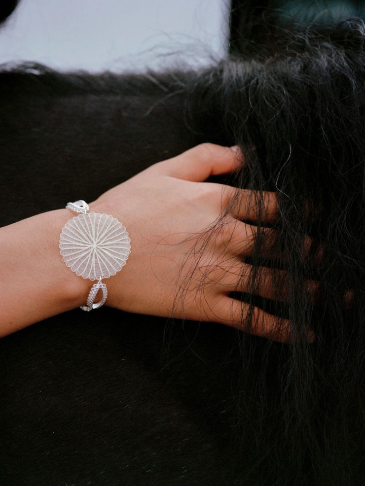 Mapuche Detachable Horsehair Bracelet