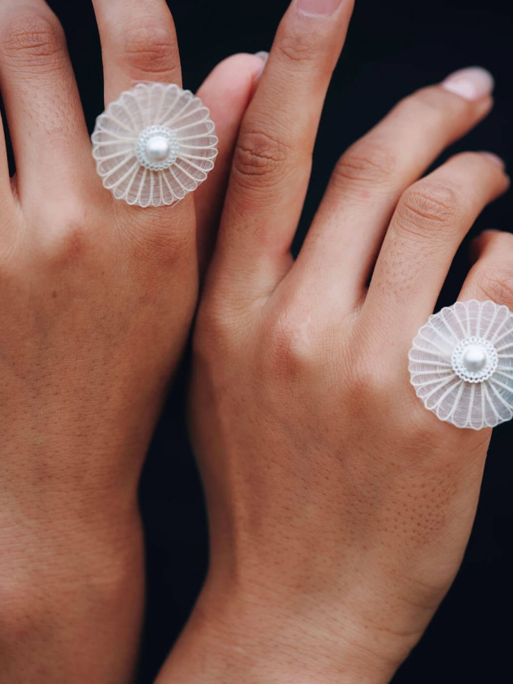 Mapuche Detachable Horsehair Ring