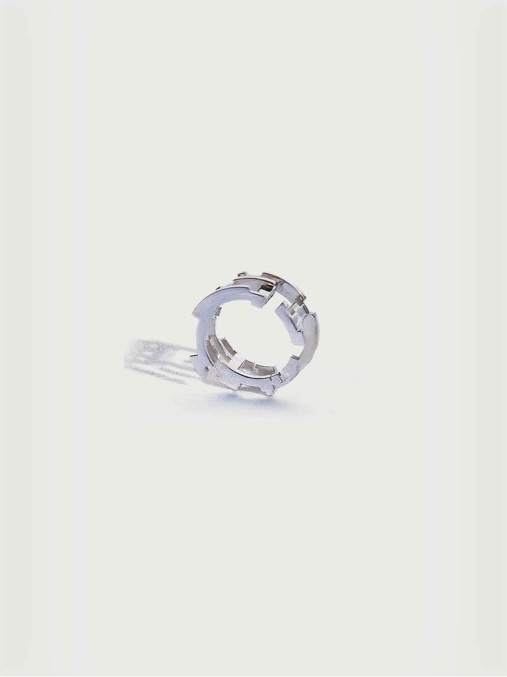 Silver space ring