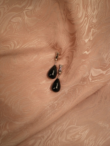 Black Lantern Earrings