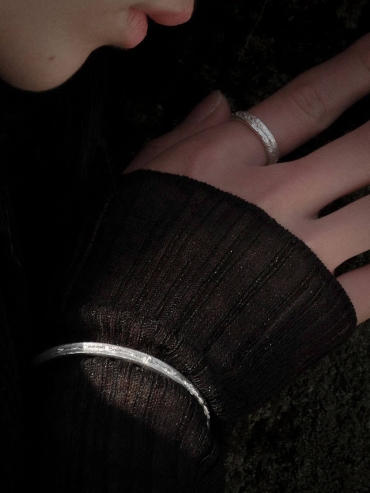 Silver Lustra Bracelet