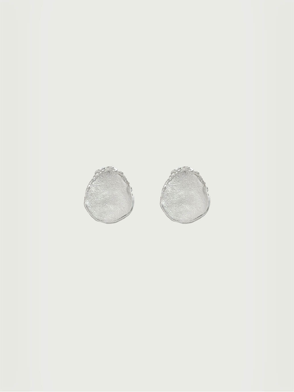Silver Lustra Stud Earrings