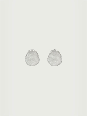 Silver Lustra Stud Earrings
