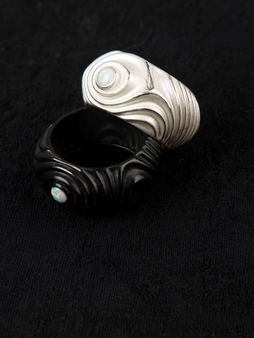 White Eye of Jupiter Ring