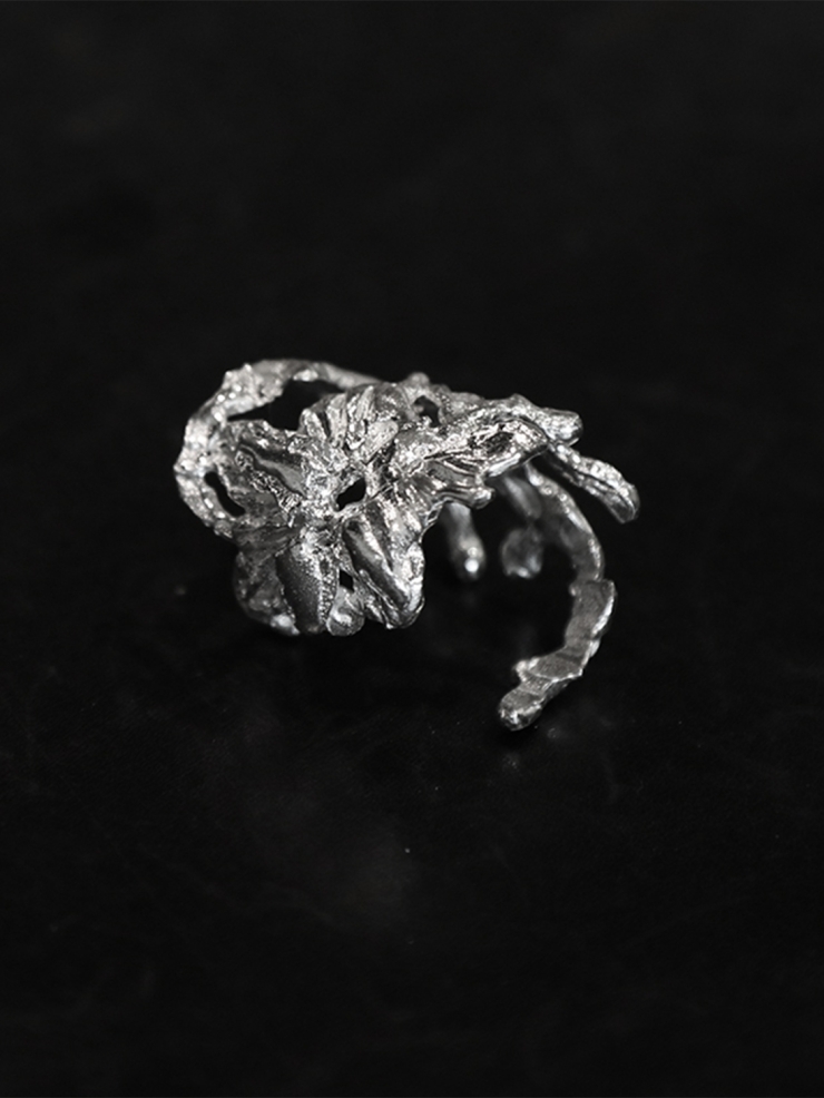 AOKINSIDE Silver Rimu Ring