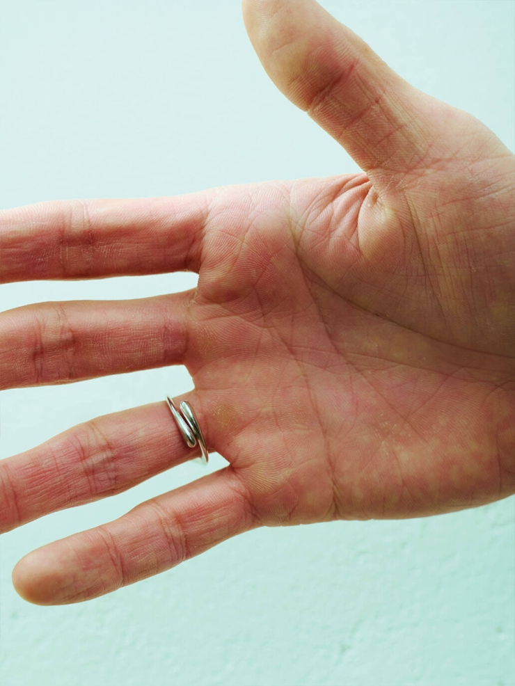 Silver Quartz Crystal Vision Ring