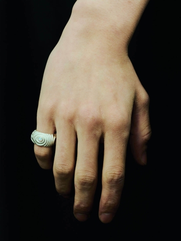 White Eye of Jupiter Ring