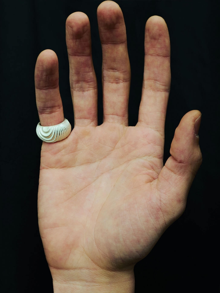 White Eye of Jupiter Ring