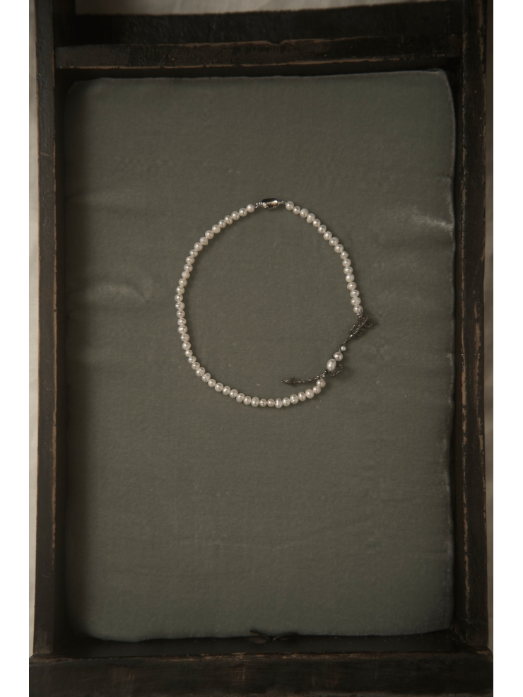 HANYING Arrow Pearl Necklace