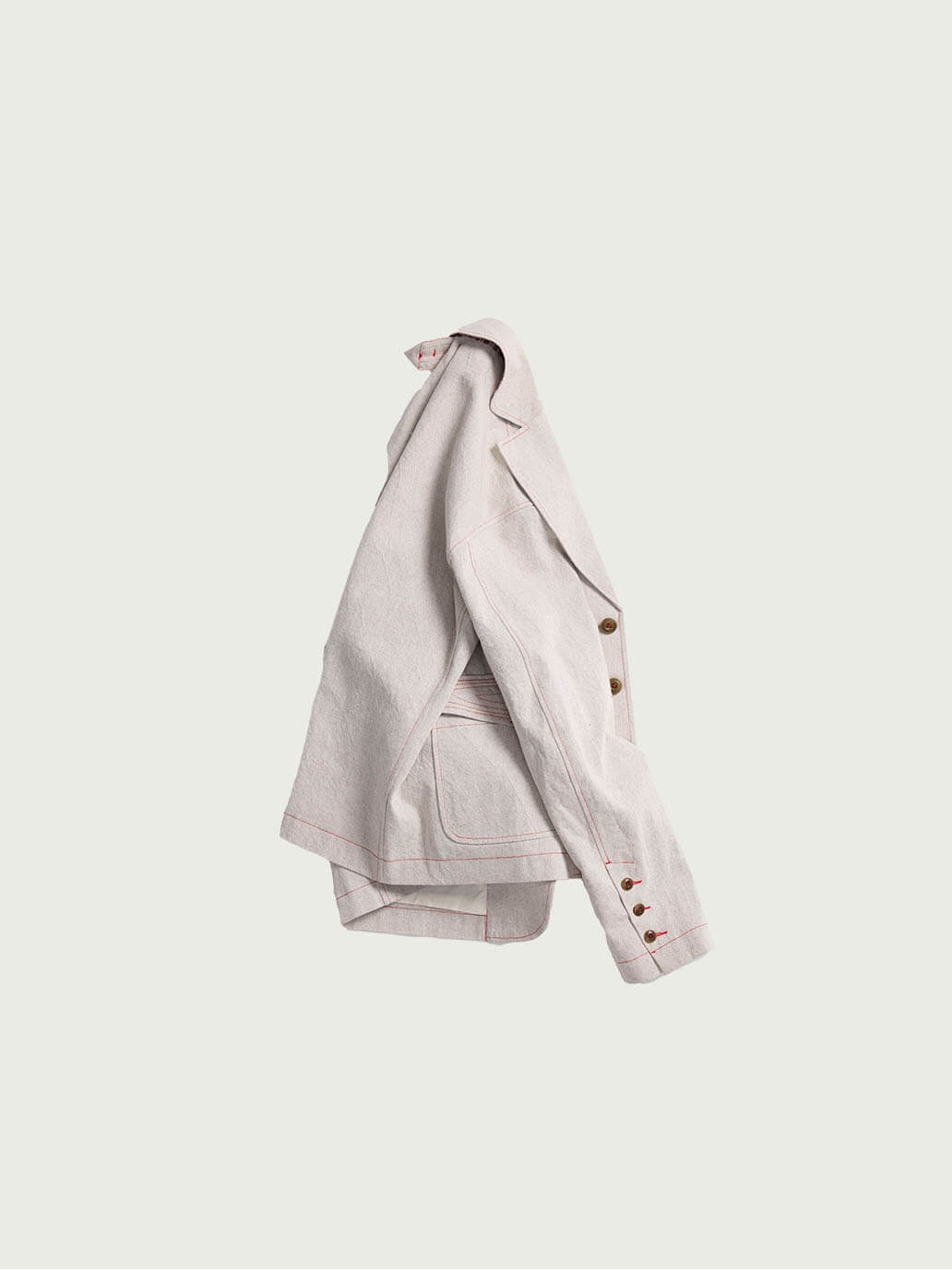 Beige-Grey Vintage Blazer