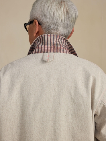 Beige-Grey Vintage Blazer