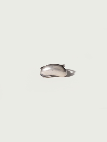 Silver Oval Flow Ring