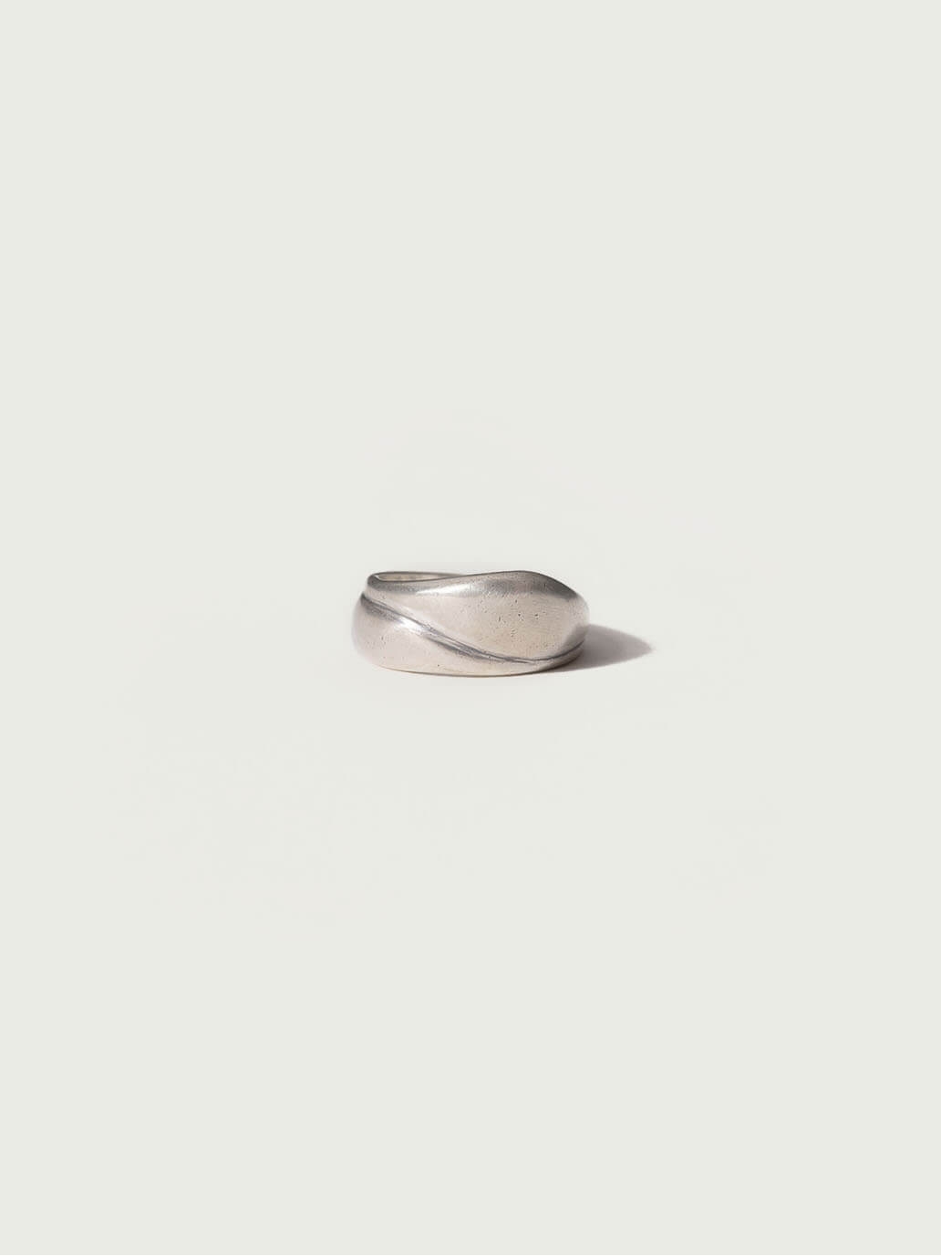 Silver Intertwined Band Ring