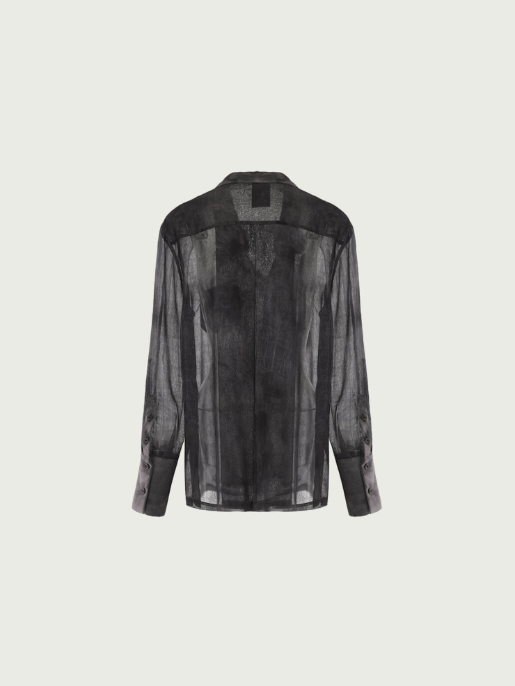 Misty Purple Trimmed Shirt